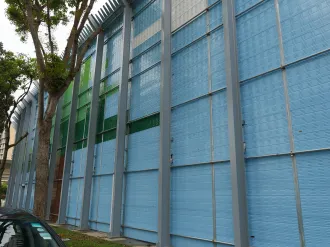 Temporary Noise Control Barrier