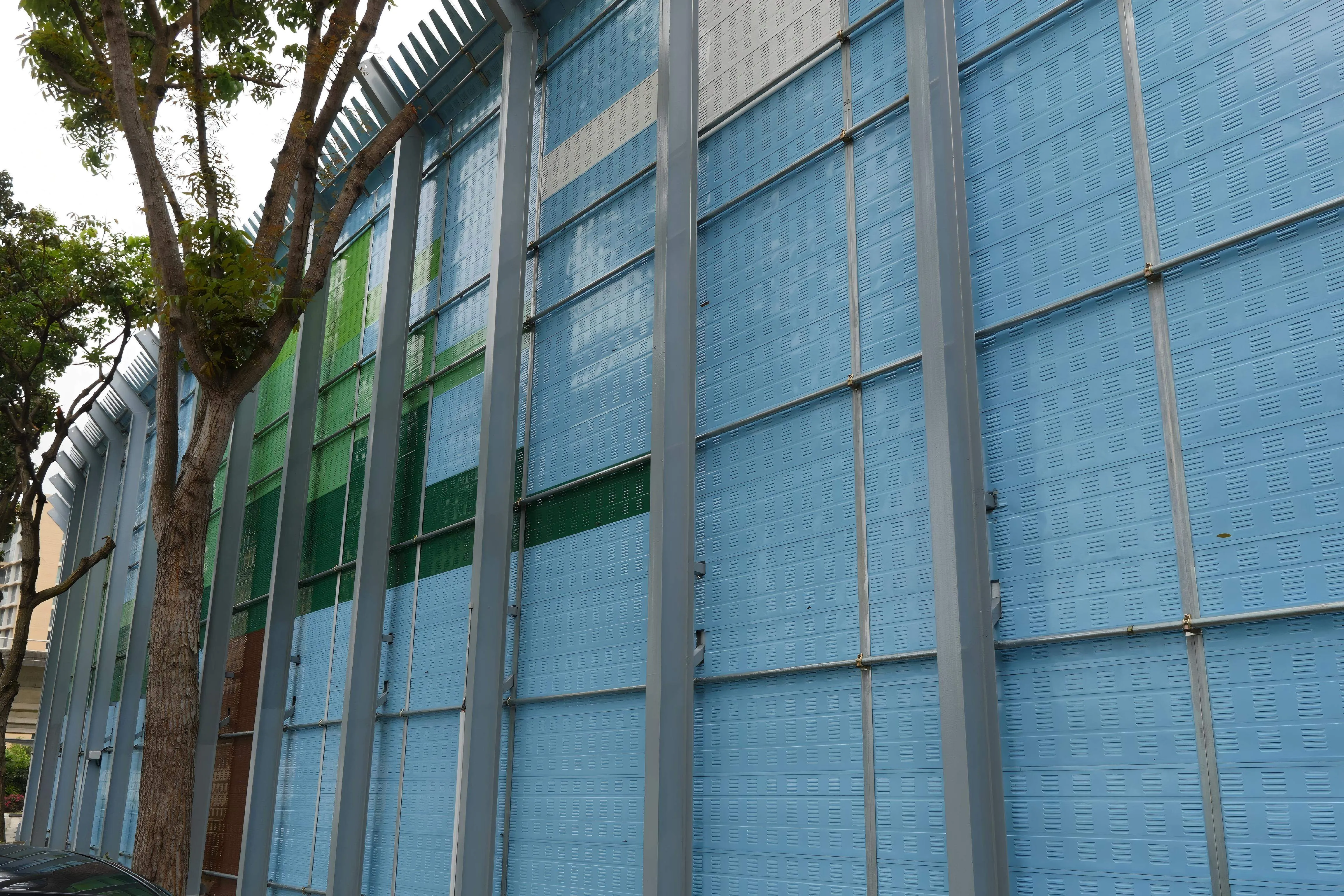 Temporary Noise Control Barrier