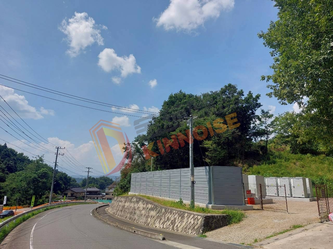 Japan Energy Storage Power Station Noise Barrier Project