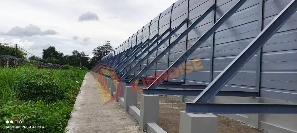 Noise Barrier Solution Delivered for Indonesian Air Force Facility