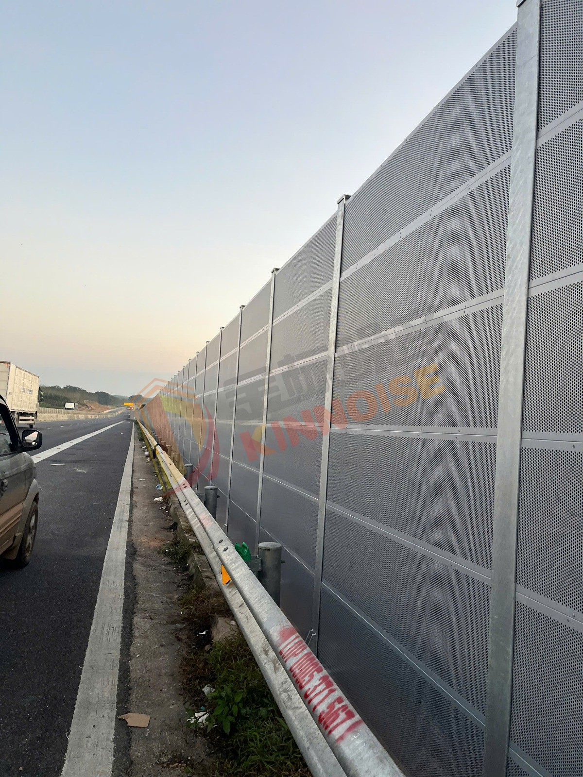 Vietnam Roadside Noise Barrier Project Completed