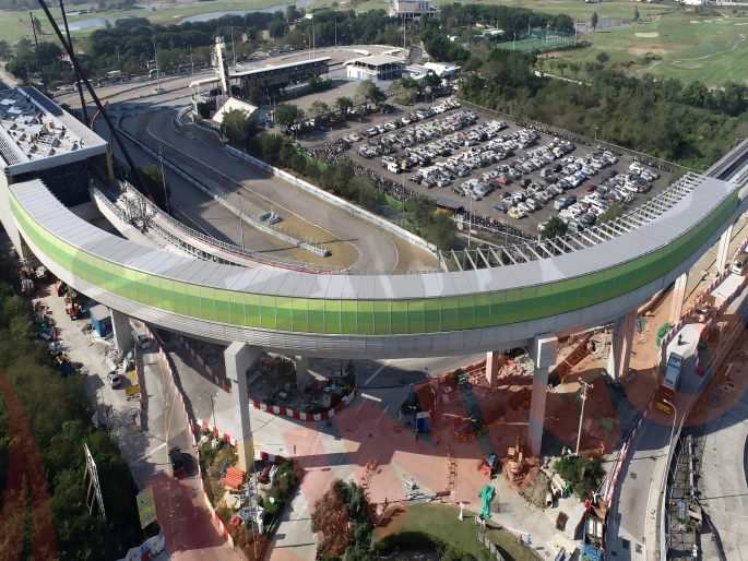 Semi-Enclosed Noise Barrier Project in Macau