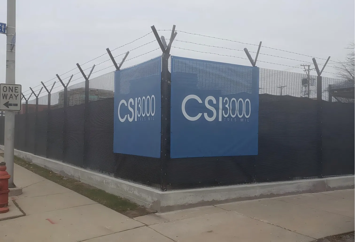 American 358 Security fence