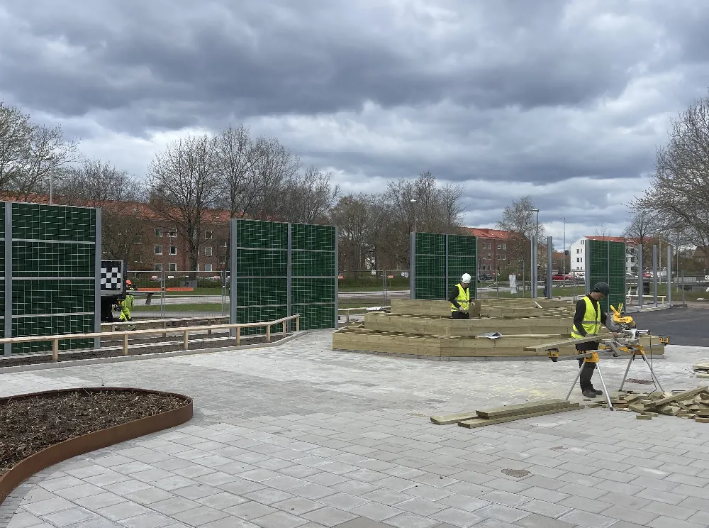 Swedish B1 noise screen