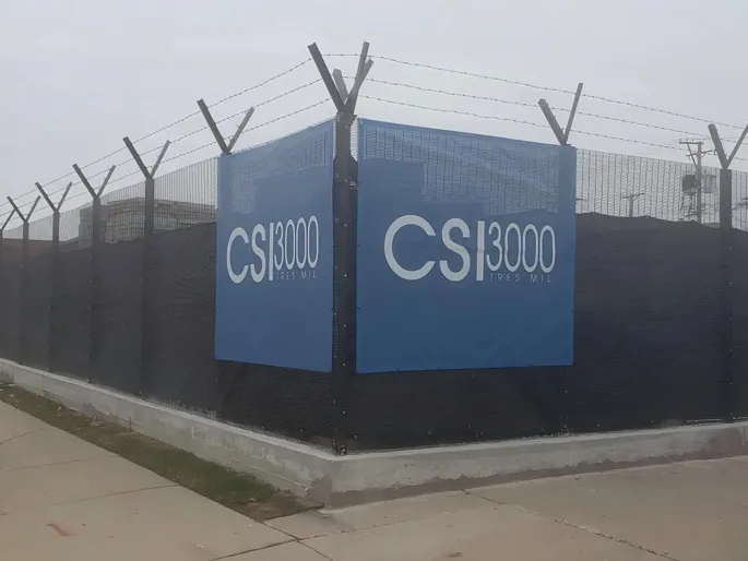 American 358 Security fence