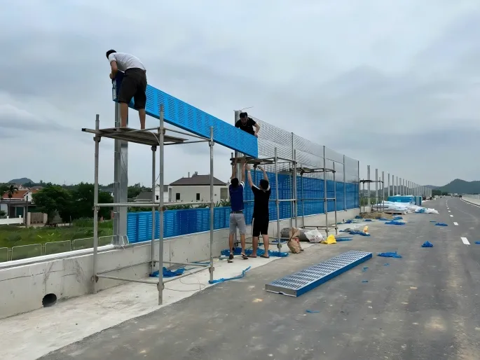 Vietnam North-South Expressway Noise Barrier