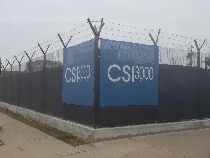 American 358 Security fence