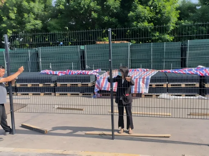 German Double Wire Fence