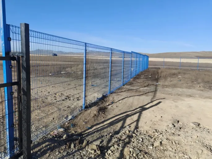 Mongolia Chicken Farm BRC Fence
