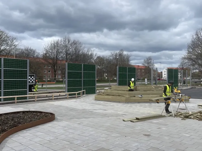 Swedish B1 noise screen