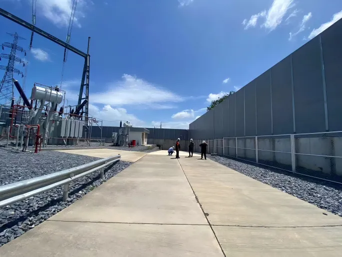 Sub Station Phuket 3 – Metal Noise Barrier