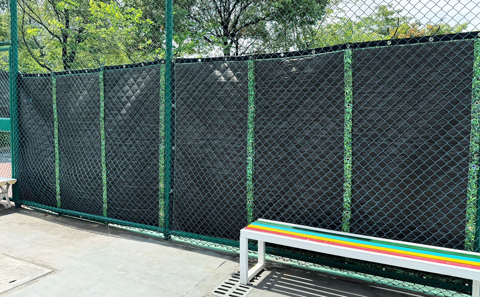 Weather-resistant outdoor soundproof barrier panel