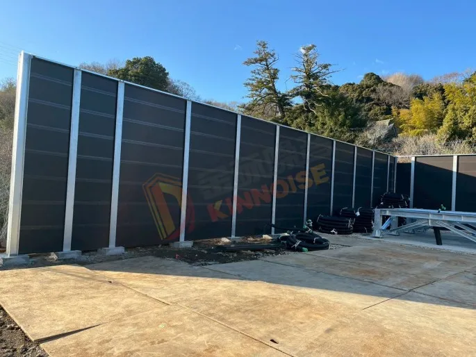 Japan Power Station Noise Barrier Project