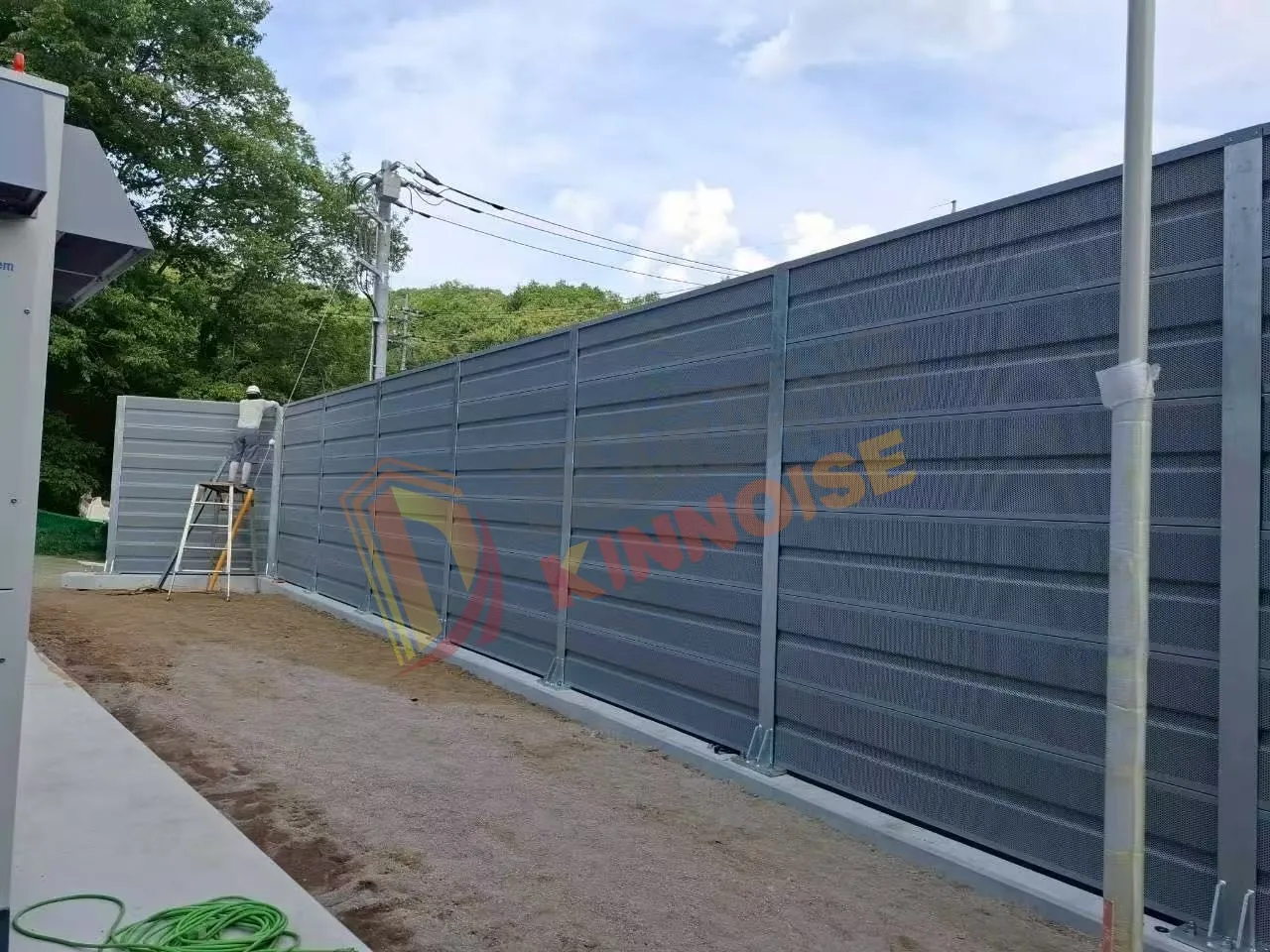 Japan Energy Storage Power Station Noise Barrier Project