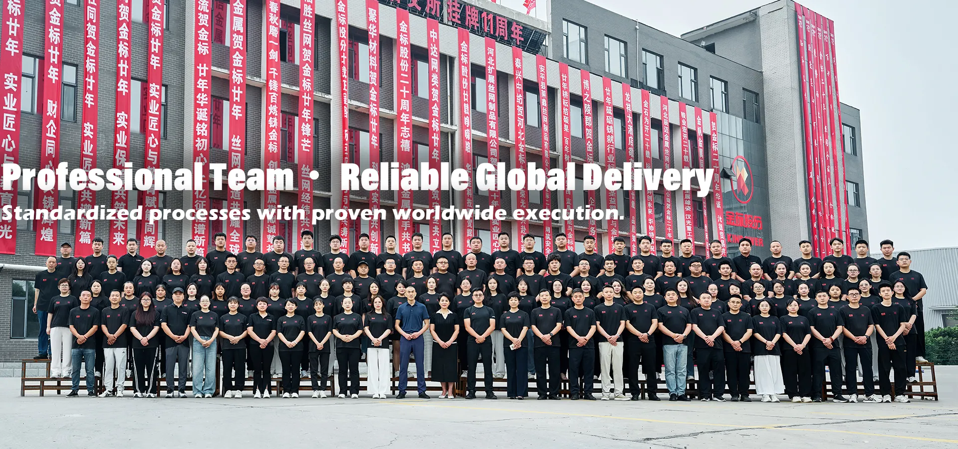 Experienced engineering and production team supporting global noise barrier and infrastructure projects