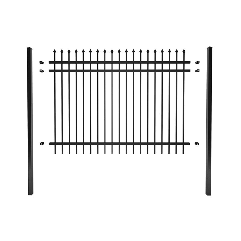 Steel fence