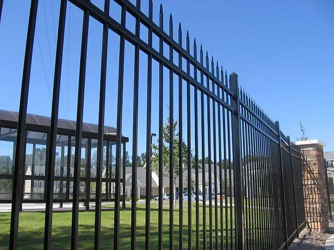 Steel fence manufacturing for industrial and infrastructure applications