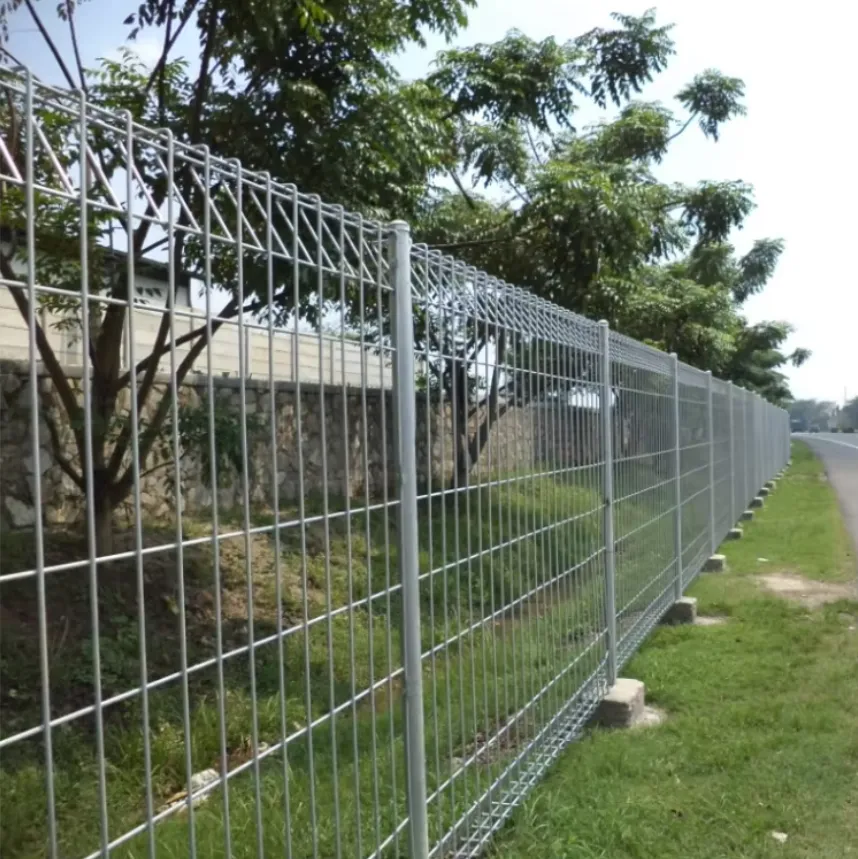 High-quality $5\text{mm}$ steel wire BRC fence with anti-corrosion coating detail.