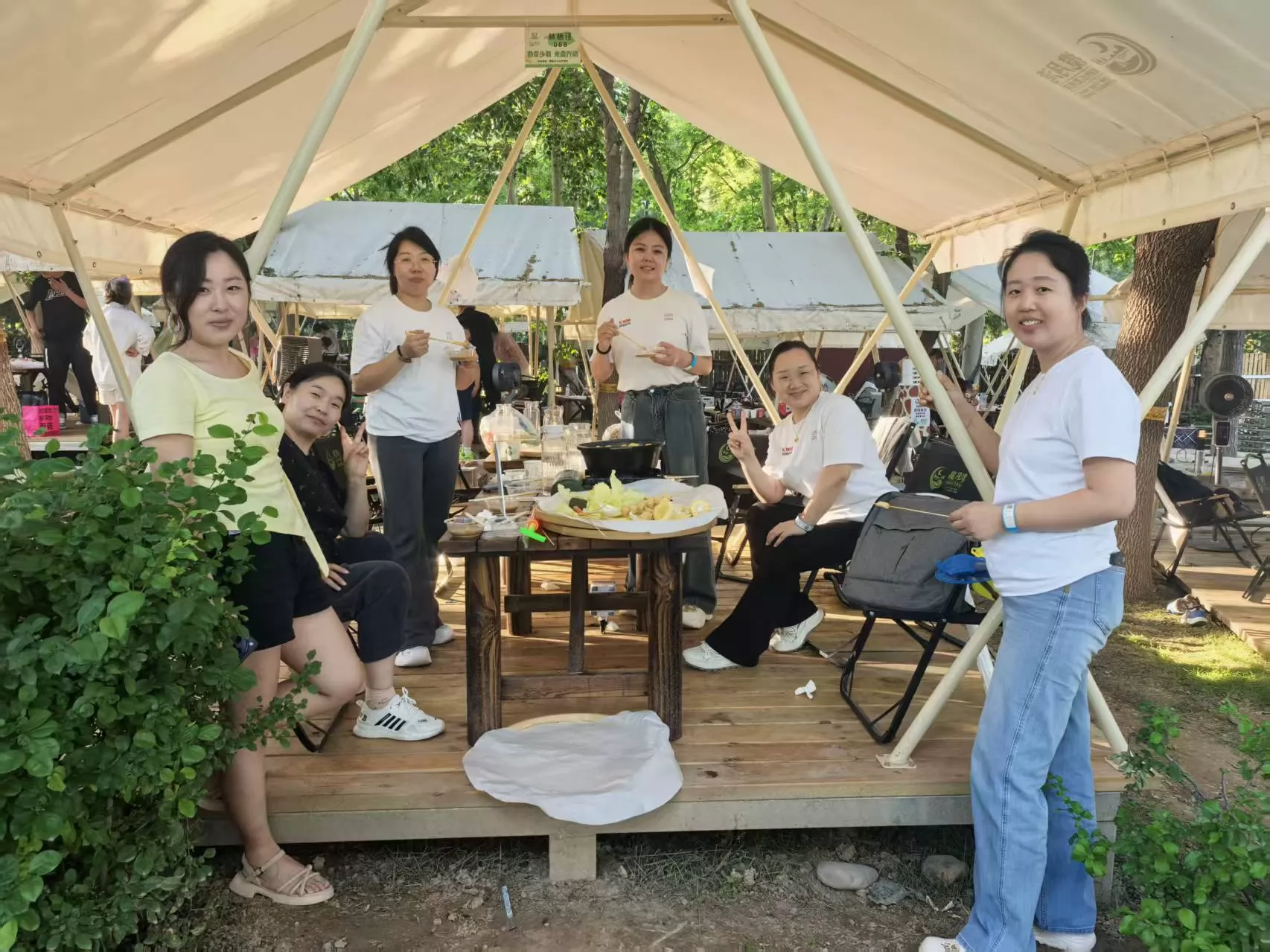 Team Camping Activity: A Weekend of Connection and Energy