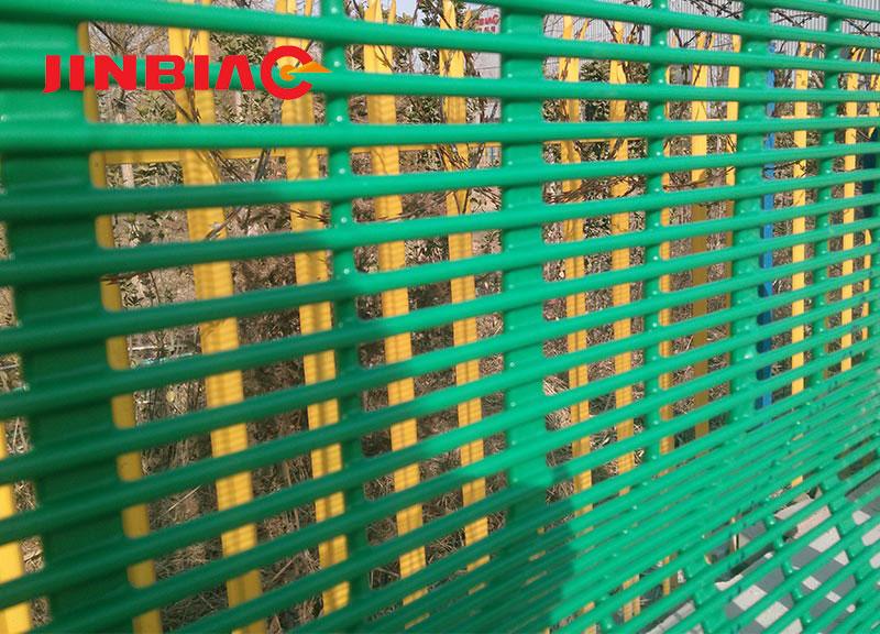 Galvanized or Powder Coated Anti Climb 358 High Security Fence Hebei Jinbiao Construction Materials Tech Corp., Ltd.