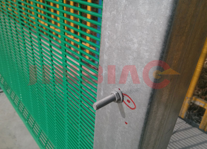 Galvanized or Powder Coated Anti Climb 358 High Security Fence Hebei Jinbiao Construction Materials Tech Corp., Ltd.