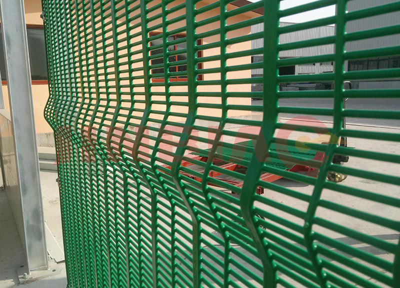 Galvanized or Powder Coated Anti Climb 358 High Security Fence Hebei Jinbiao Construction Materials Tech Corp., Ltd.