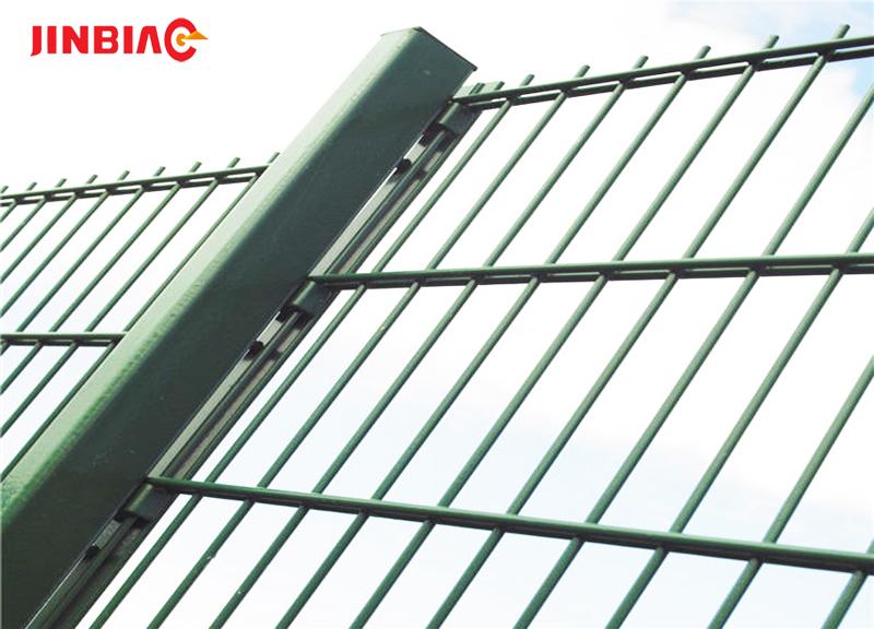 Double Weft Wire Safety Fence direct 868 / 658 2d double wire mesh fence