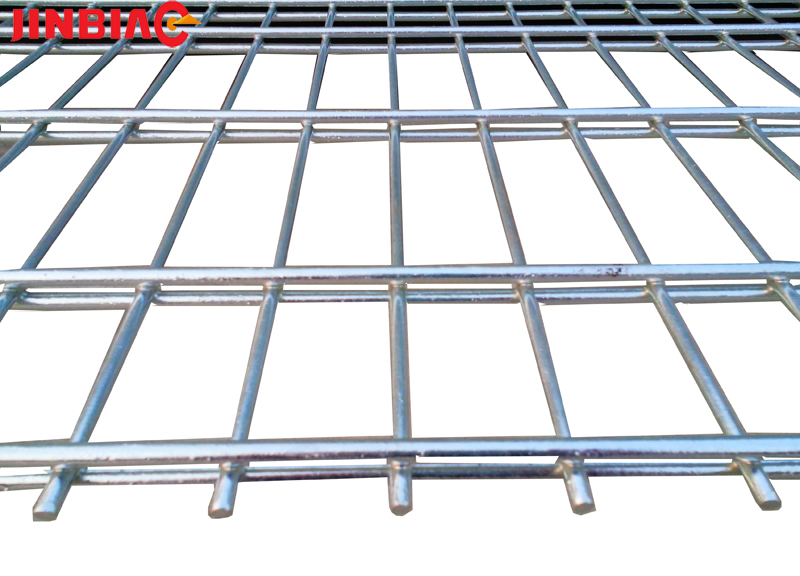 Double Weft Wire Safety Fence direct 868 / 658 2d double wire mesh fence
