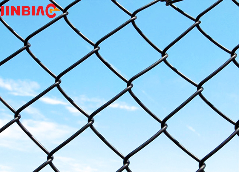 High quality pvc coated sports ground chain mesh fencing chain link fence