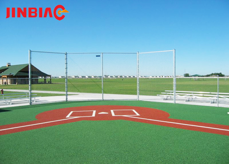 High quality pvc coated sports ground chain mesh fencing chain link fence