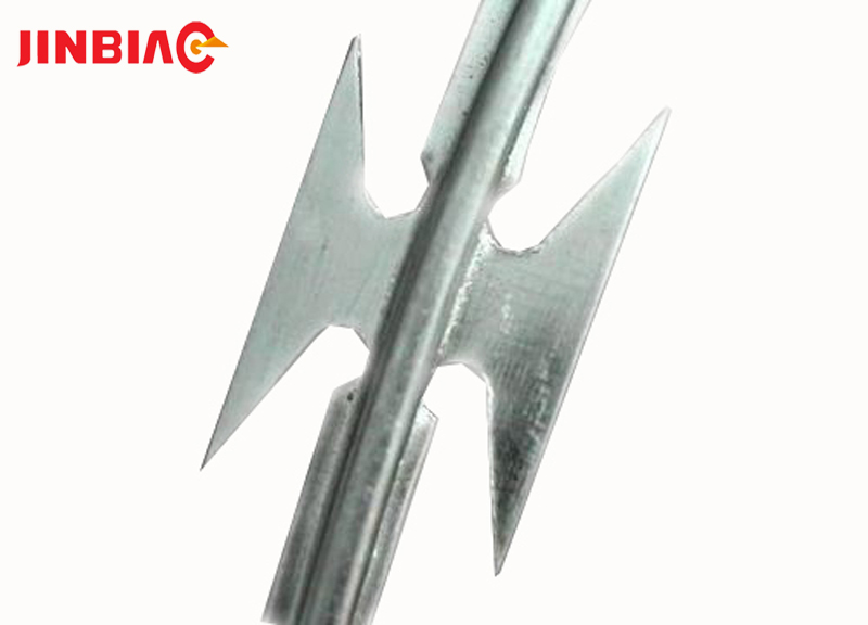 Cheap galvanized concertina stainless steel razor barbed wire