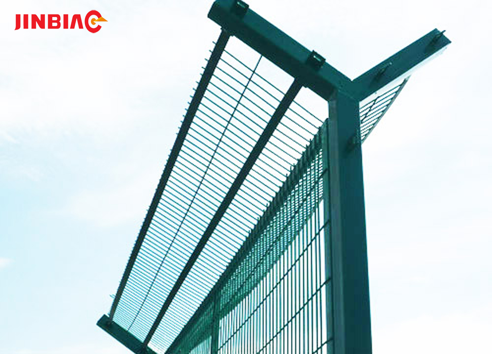 PVC GI Bilateral guardrail highway fence coated welded wire mesh