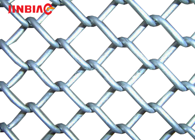 Hot dipped galvanized 5 foot plastic coated chain link fence