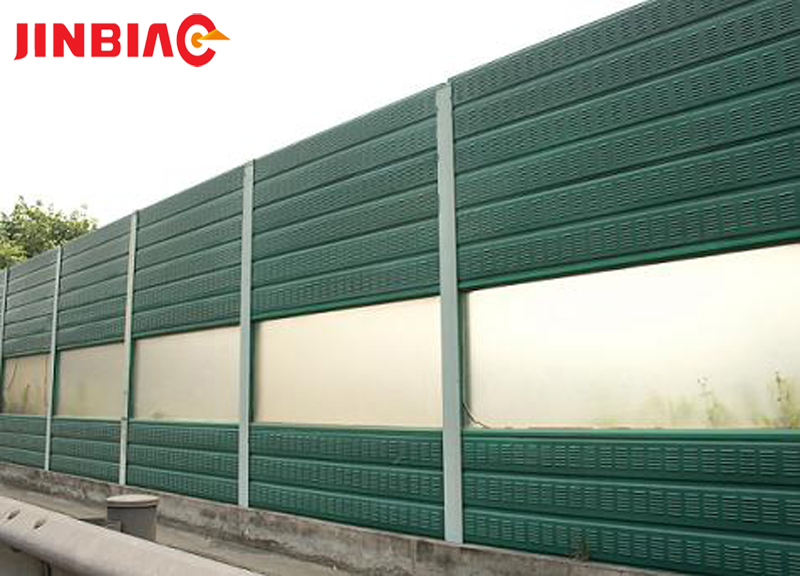 Highway steel barrier net board plexiglass Sound barriers