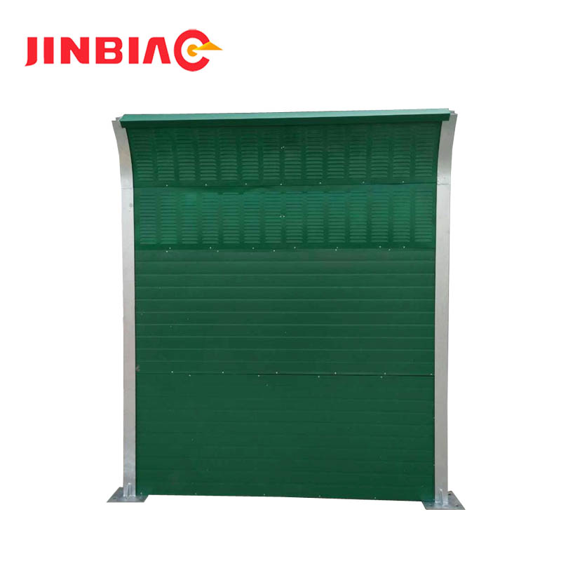 Highways and Bridges Powder painted clear noise barrier sound proof panel