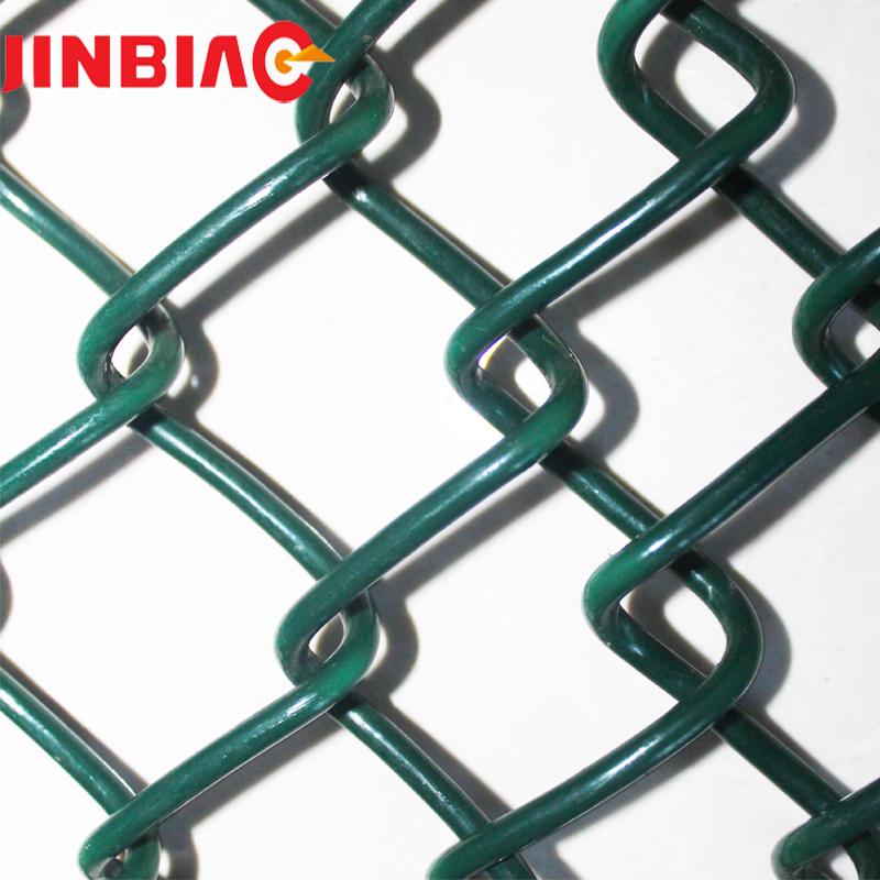 Hebei Jinbiao used chain link fence for sale, galvanized chain link fence, 50x50 chain link fabric