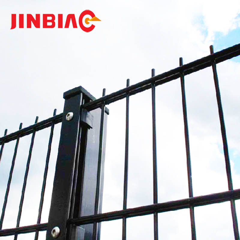 Hebei Jinbiao hot dipped galvanized mesh fences double wire fence