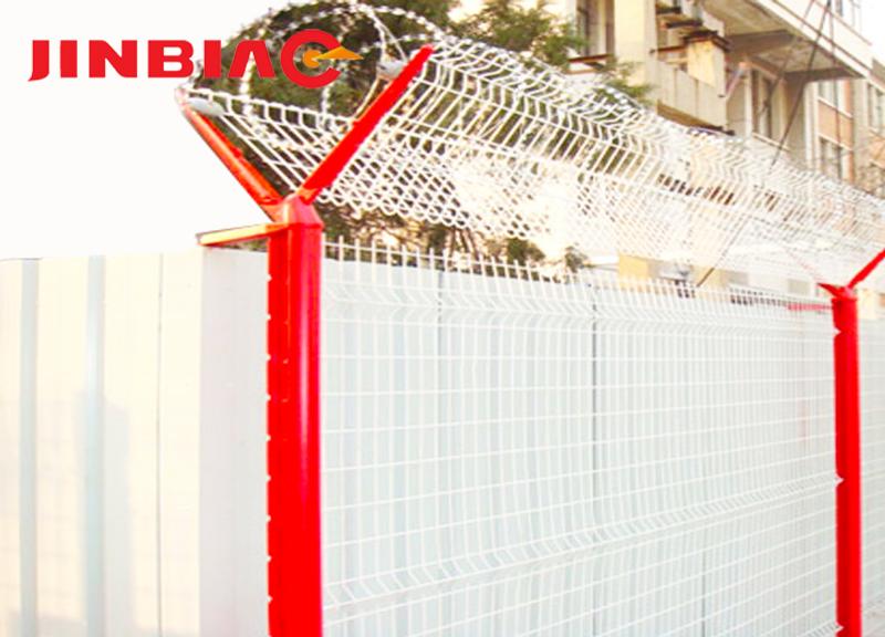 high security razor wire airport fence / High Security Fence--JINBIAO