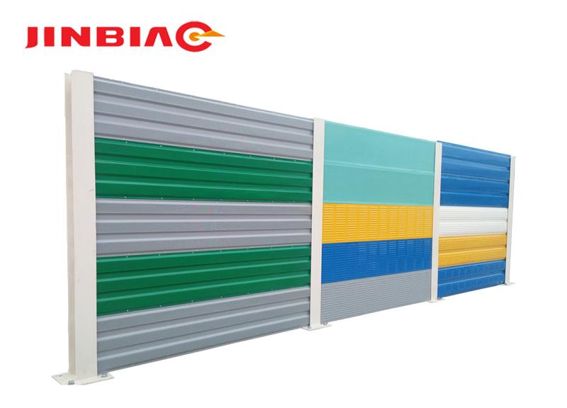 Sound Barrier/ Noise Absorption Fence/ Acoustic Insulation Wall ( ISO 9001 manufacturer )--jinbiao