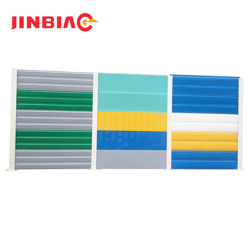 Sound Barrier/ Noise Absorption Fence/ Acoustic Insulation Wall ( ISO 9001 manufacturer )--jinbiao