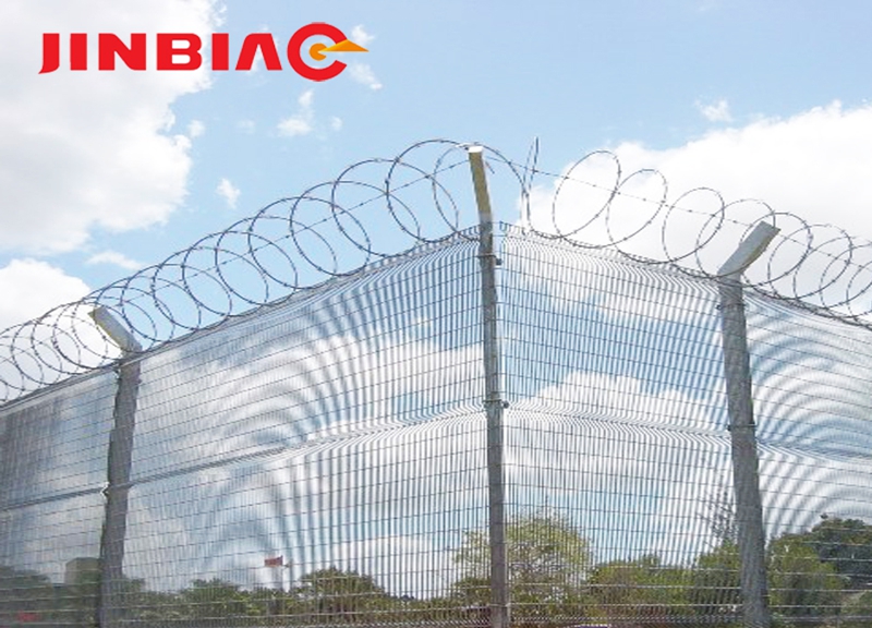 High security manufacturer supply corrosion resistant airport fence factory