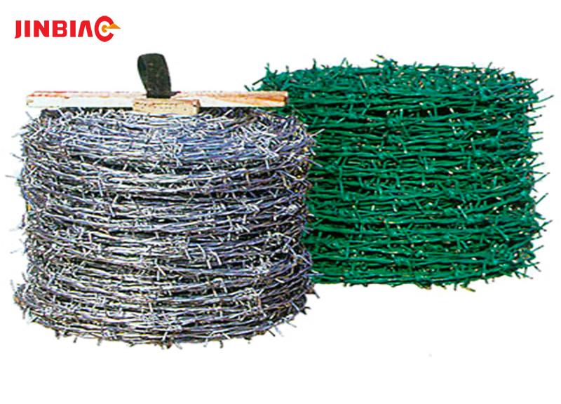 PVC Coated swg 19 gauge copper wire enameled copper wire Barbed Wire for sale jinbiao