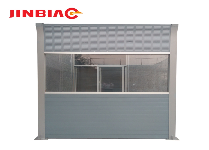 acoustic innovated noise barrier panels metal soundproof products jinbiao