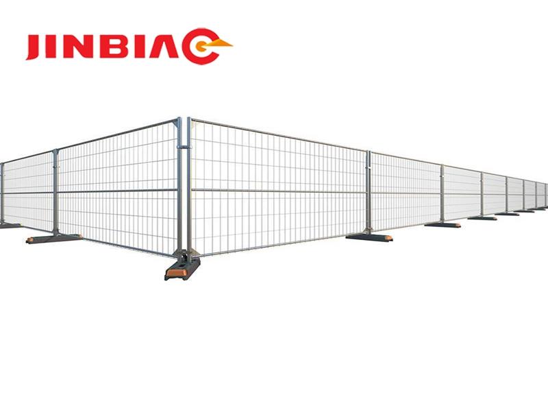 Vinyl CA type temporary fence Modular Fencing jinbiao