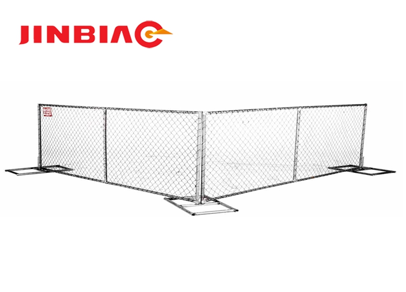 Vinyl CA type temporary fence Modular Fencing jinbiao