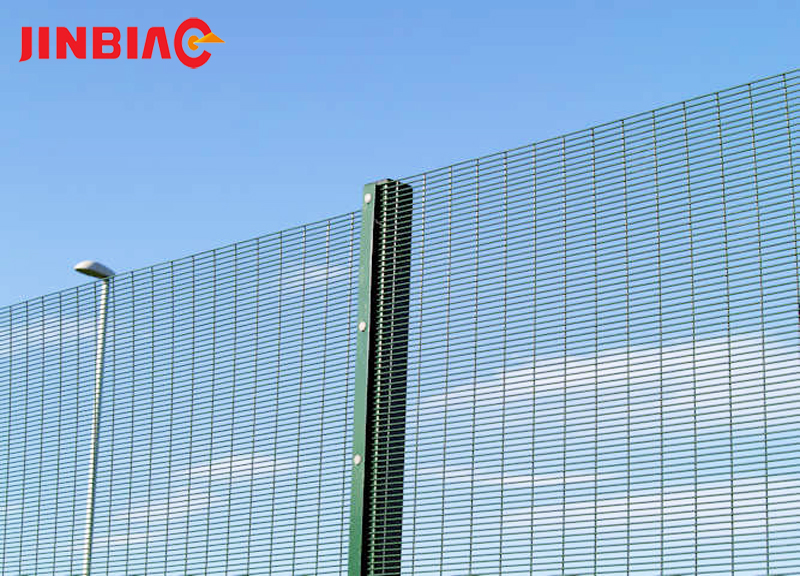 Hebei Jinbiao 358 mesh fencing 358 security fence anti climb prison fence jinbiao