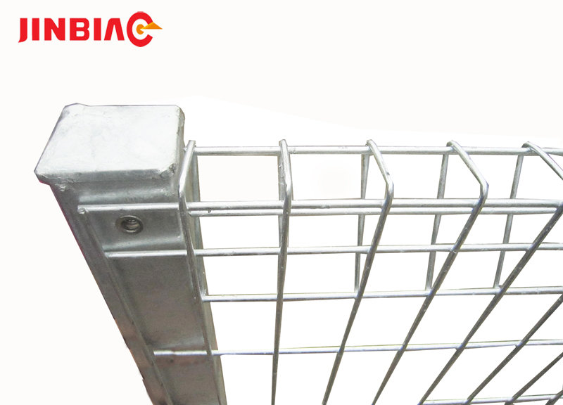 Triangle Bended Fence/ Top Bended Mesh Fence jinbiao