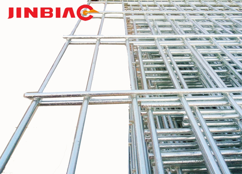 Hebei 30 year factory low price double wire metal mesh, 868 and 656 galvanized welded wire fence jinbiao