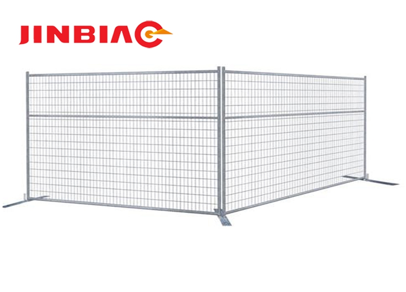 Used Temporary movable fence