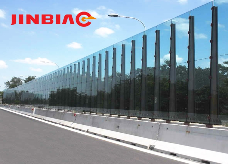 Acoustic sound absorbing noise barrier price sound barrier noise barrier jinbiao